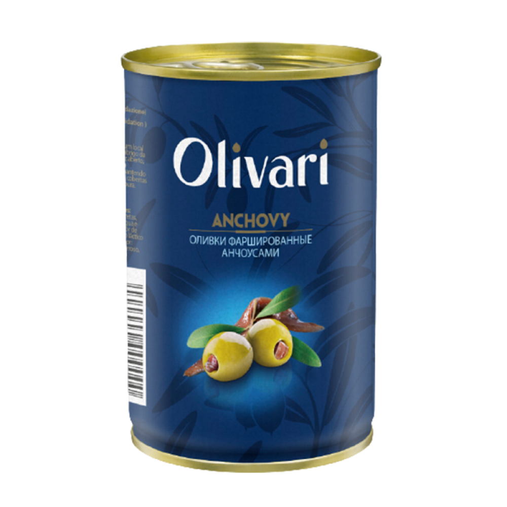 Olivari - Olives - Anchovy - 300g